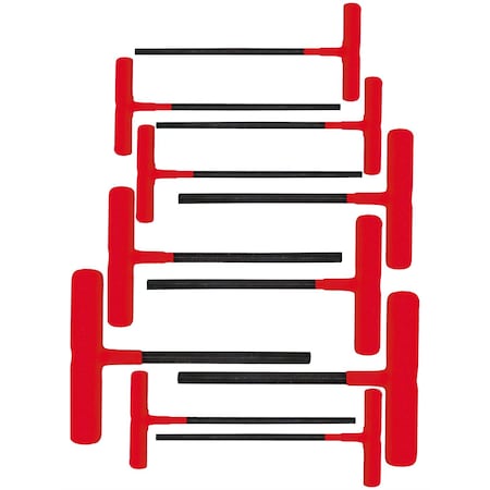 Eklind 11-Piece Ball End T-Handle Allen Wrench Set 60811